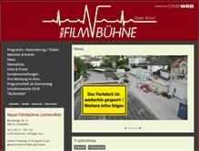 Tablet Screenshot of neue-filmbuehne.de